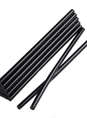 环保型黑色胶棒高粘度热熔胶条7/11mm胶枪手工强力彩色胶接发胶棒