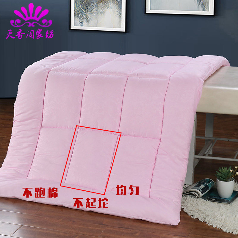 美容院被芯足浴宾馆按摩床美容床被芯被子春秋被空调被冬被包邮,床上用品,化纤被,淘宝优惠券,粉丝福利购,淘宝优惠卷