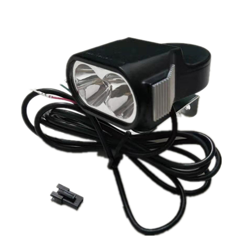 英格威电动车灯 内置带喇叭一体LED正步驾折叠36V48V滑板车通用