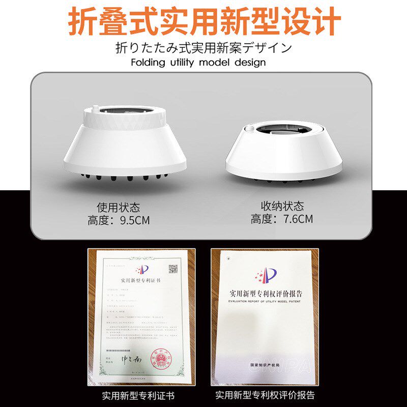 电吹风机风罩通用接口风嘴筒懒人吹卷发神器家用烘干头发器可折叠