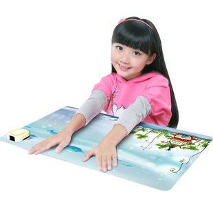 冬季办公室取暖神器桌面电脑台式暖桌垫发热鼠标加热写字保暖手女