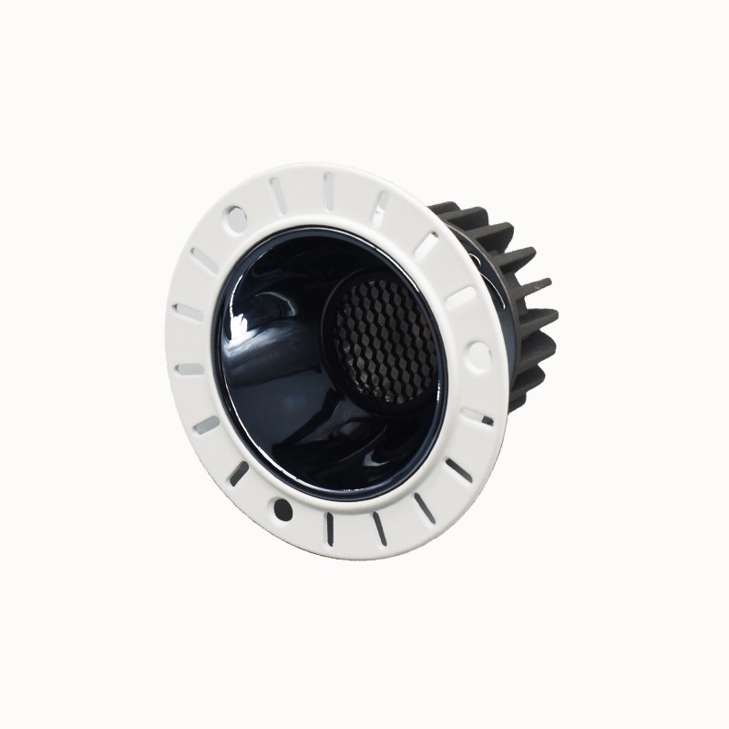 无边框射灯预埋嵌入式高显色3500K石膏灯led防眩照明天花无主筒灯