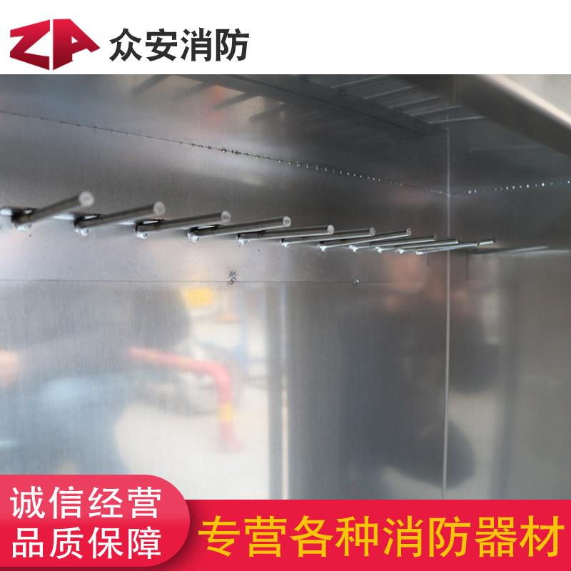 消防器材不锈钢灭火器箱消火栓箱卷盘水带箱灭火器面具箱子可定制图片