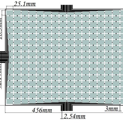 RXM1616L大幅面压阻式分布式柔性薄膜压力传感器柔希科技FSR