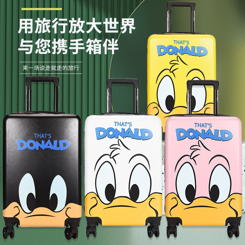 新款可爱行李箱儿童旅行箱万向轮密码箱出差行李箱20寸登机箱