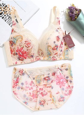 皇子家族6269K网纱内裤女夏季薄款透气低腰蕾丝包臀性感三角裤