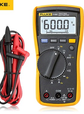 FLUKE福禄克数显式万用表F115cF116cF117c多功能高精度数字万能表