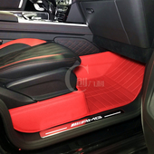 2019款 G500全包围汽车脚垫大G皮脚垫 宾士G63脚垫新款