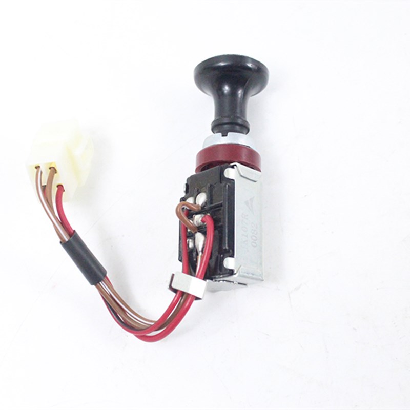 叉车前大灯开关JK107双挡前大灯开关4线适用杭叉合力龙工1-10吨