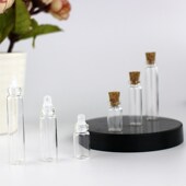 50个卡口木塞玻璃瓶儿童漂流瓶网红小瓶子可爱空瓶胶塞西林瓶 包邮