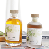 桑葚酒樱桃酒果酒家用带盖罐子定制一斤酿酒蒙砂玻璃酒瓶空瓶密封