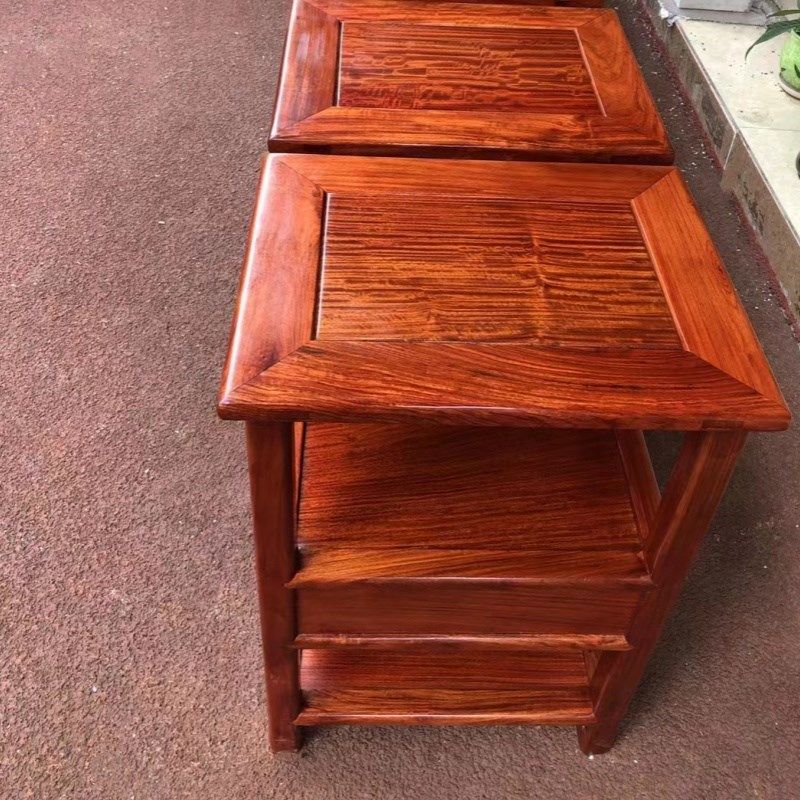 缅甸花梨茶几茶水架床头柜五斗柜置物架花几花架餐边柜茶桌茶台