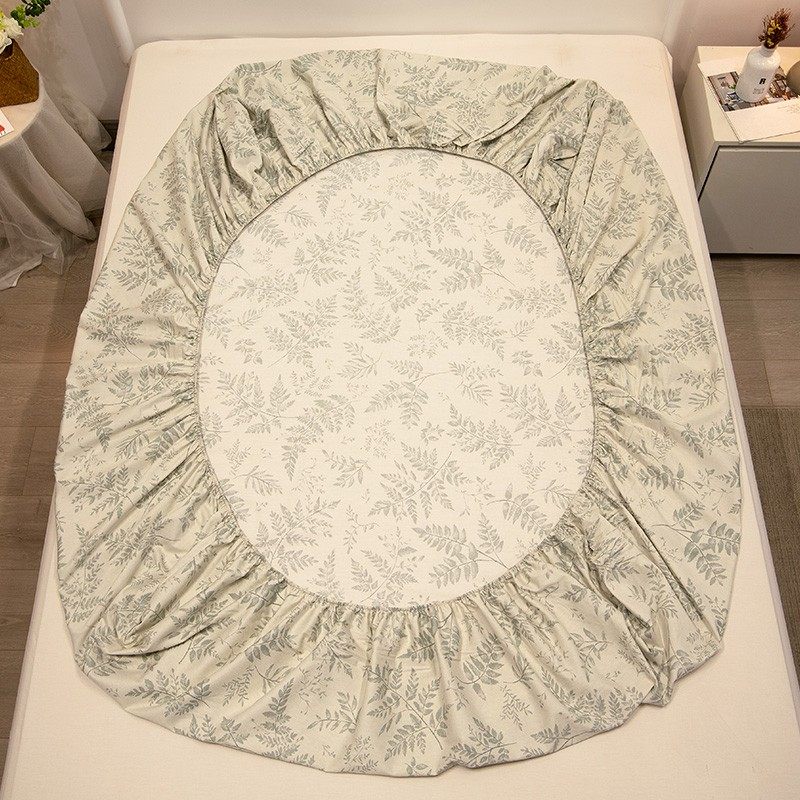 纯棉床笠款床单单件席梦思床垫保护套罩防滑固定全棉防尘床罩全包,床上用品,床笠,淘宝优惠券,粉丝福利购,淘宝优惠卷