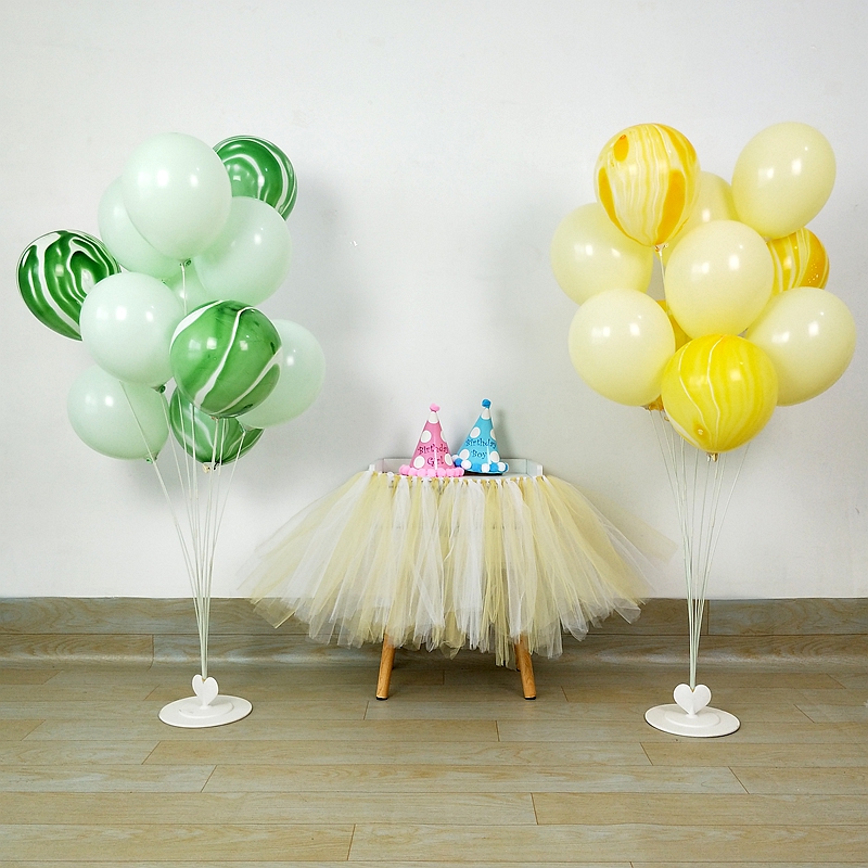 生日布置结婚房大号桌飘气球树支架立柱可拆卸酒店场景装饰品路引