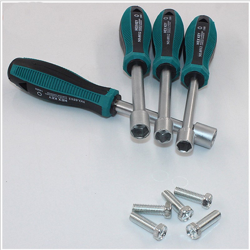 套筒批 套筒螺丝刀 H5.5mm M3 M4 M5 M6螺母螺帽专用 手动套筒