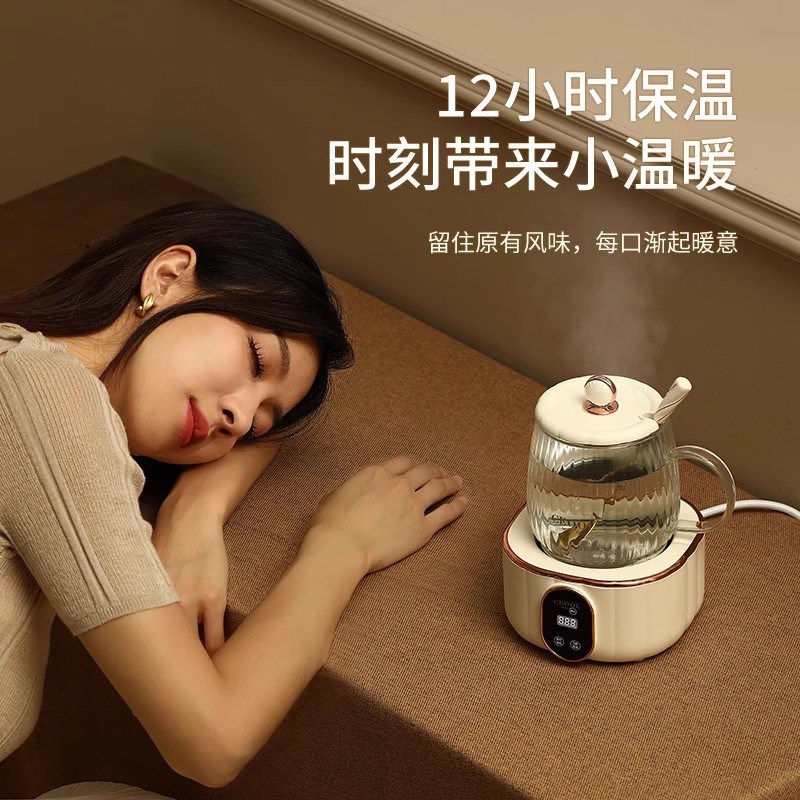 CEOOL养生壶mini多功能养生杯电炖杯小型办公室花茶煮茶器一人女