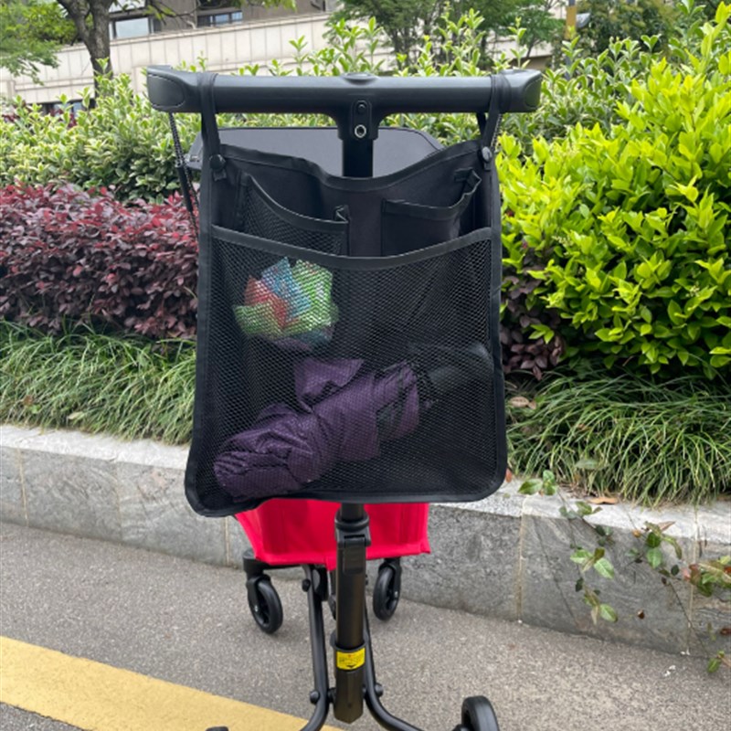 小虎子遛娃神器挂袋挂包网兜溜娃婴儿车大容量多功能置物袋储物包