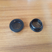 不锈钢黑色透气孔衣柜橱柜鞋 柜通风孔透气网孔盖散热排气孔35mm