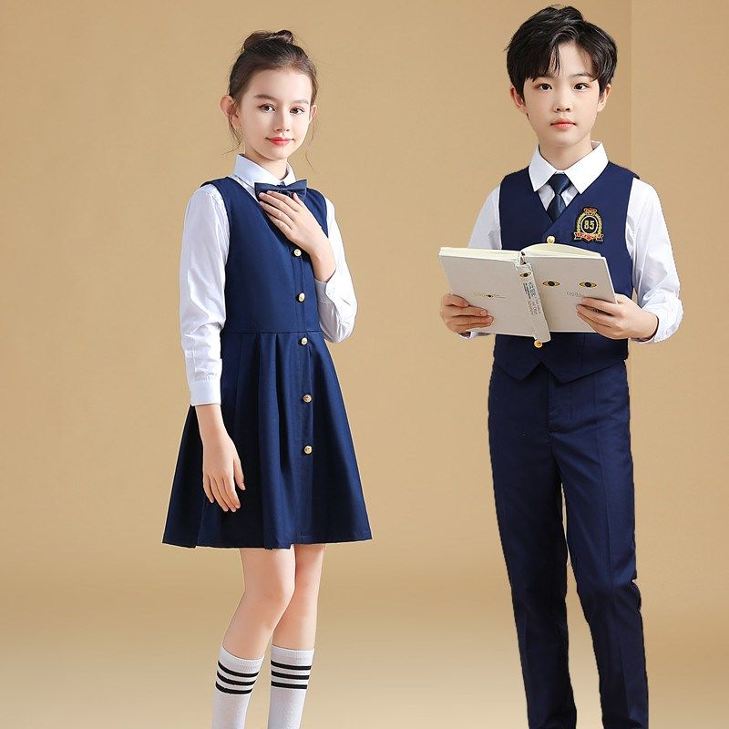 儿童演讲朗诵服中小学生合唱演出服校服英伦风秋冬套装幼儿园班服,童装/婴儿装/亲子装,儿童演出服,淘宝优惠券,粉丝福利购,淘宝优惠卷