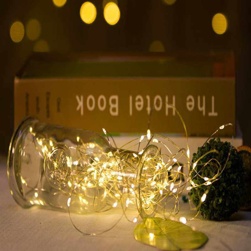 遥控8功能电池盒灯串led10米100灯铜丝灯串,节庆用品/礼品,装饰灯,淘宝优惠券,粉丝福利购,淘宝优惠卷