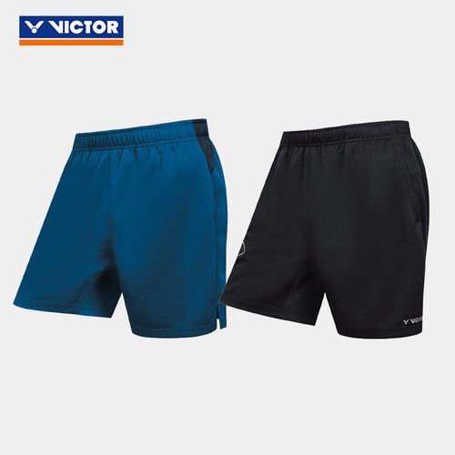 威克多VICTOR胜利羽毛球裤60204训练系列针织运动短裤中性款60205