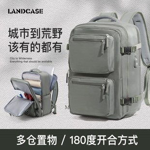 出差短途旅行包男款大容量书包商务旅行背包男士双肩包女2025新款