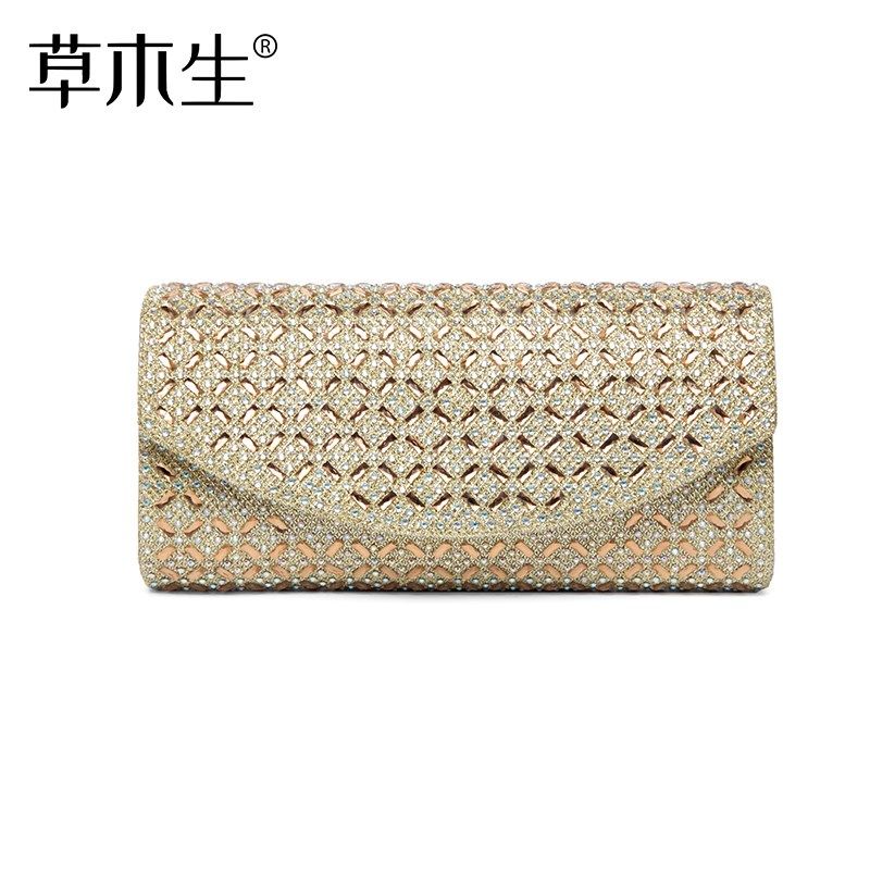 时尚镶钻宴会手拿包女手拎包2024新款时尚链条单肩小包包放手机潮,箱包皮具/热销女包/男包,通用款女包,淘宝优惠券,粉丝福利购,淘宝优惠卷