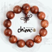 青陌 紫檀柳 佛珠手工2.0男女108颗念珠檀木文玩手串手链硬木原木