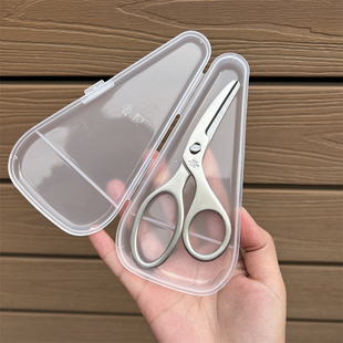 宝宝专用副食品剪刀304不锈钢婴儿食物剪刀可携式儿童可剪肉厨房