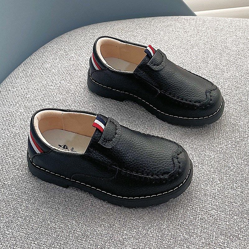 男童小皮鞋2025春秋季软底女童黑色儿童英伦风豆豆鞋真皮休闲单鞋,童鞋/婴儿鞋/亲子鞋,皮鞋,淘宝优惠券,粉丝福利购,淘宝优惠卷