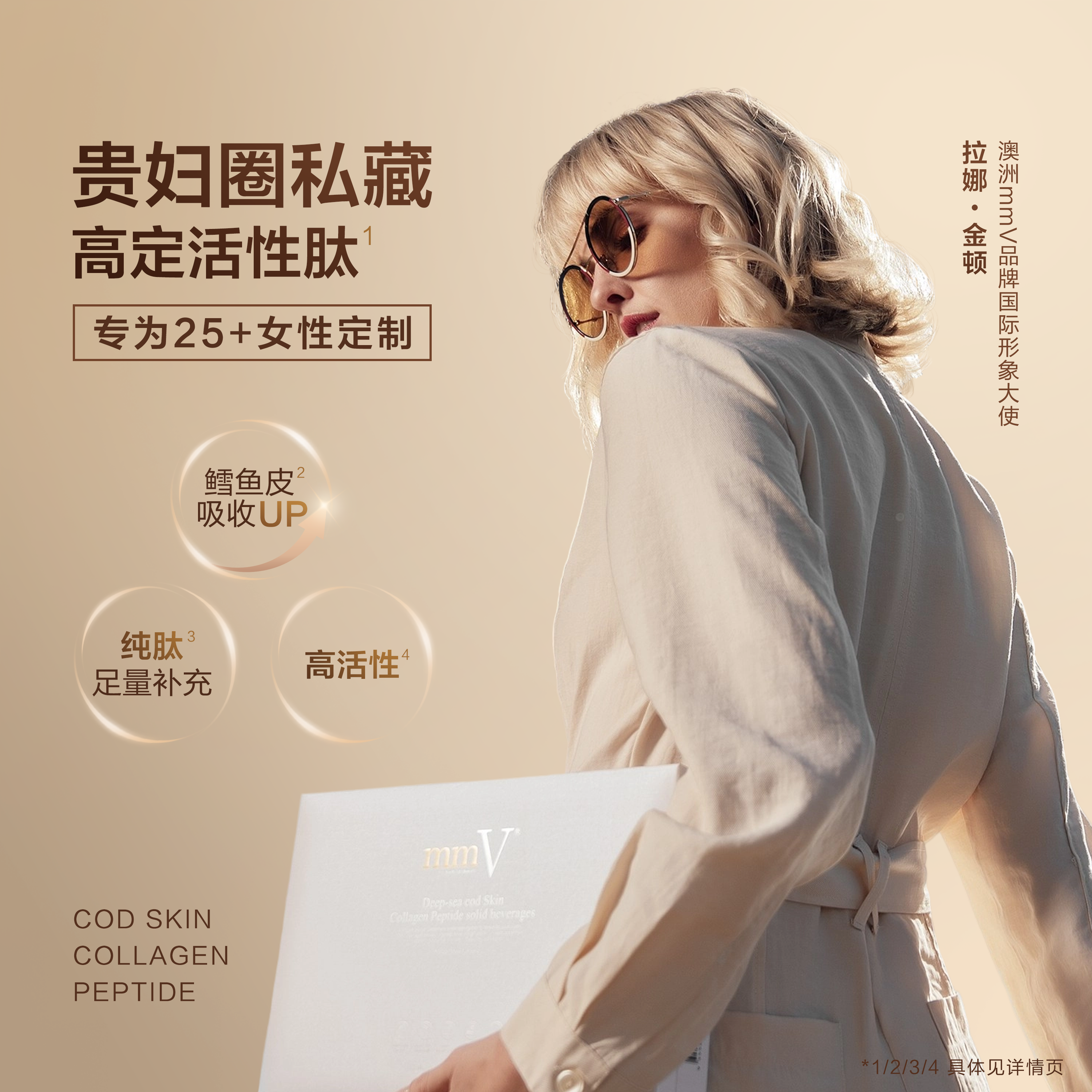 澳洲mmV深海鳕鱼皮胶原蛋白肽粉