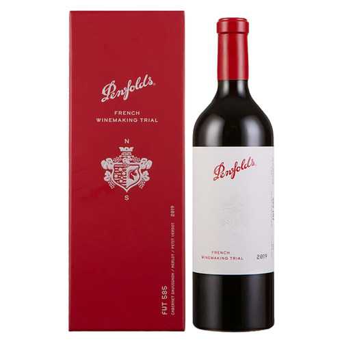 奔富FWT585法国原瓶进口红酒赤霞珠干红葡萄酒750ml礼盒正品行货