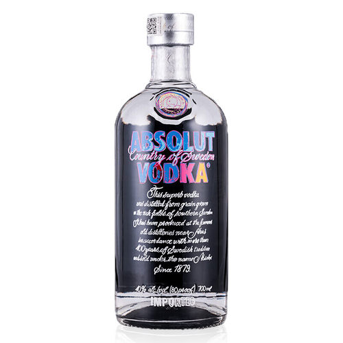 绝对（Absolut）伏特加瑞典原瓶进口洋酒安迪沃霍尔限量版700ml