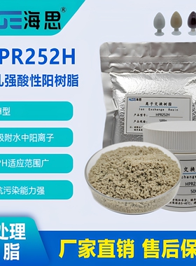 AmberLite HPR252 H 大孔强酸性阳离子交换树脂