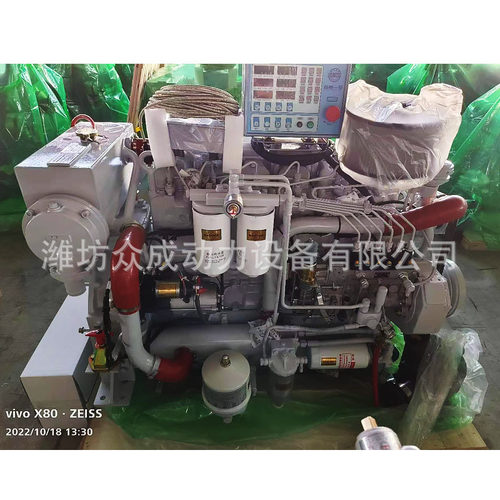 WP6船用柴油发动机140马力船机250马力船用柴油机老式226B船机