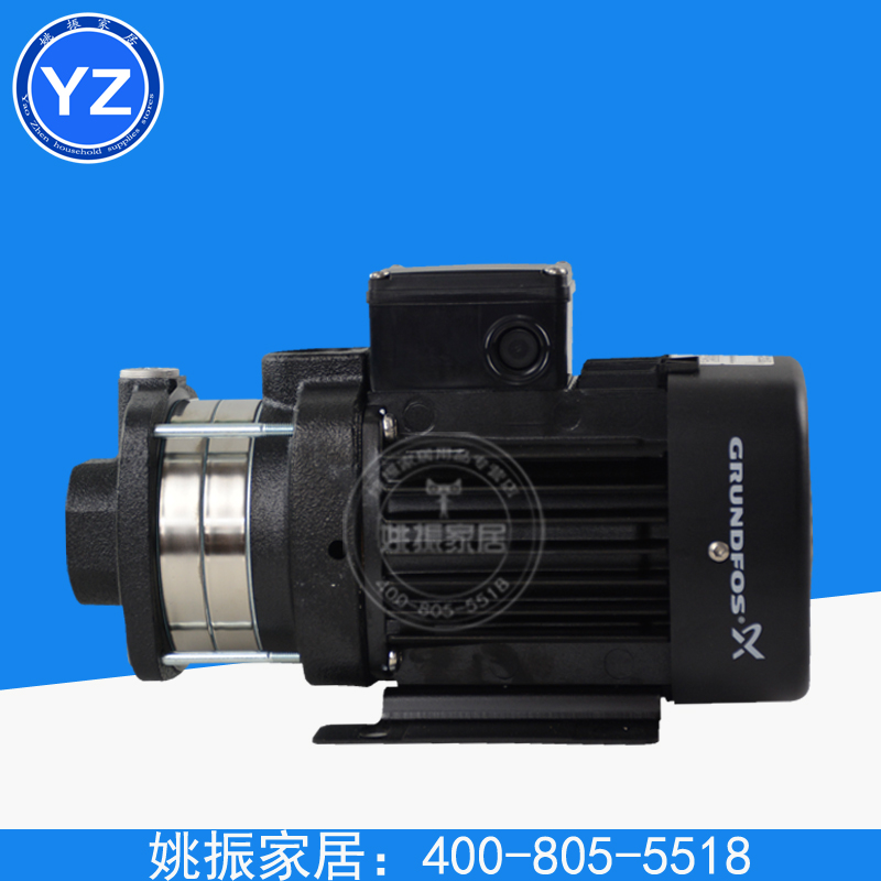 丹麦格兰富水泵CM1-3/1-4/1-5卧式离心泵暖气循环管道增压泵380V