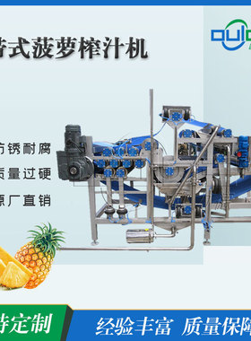 批量供应DYJ系列商用工业带式榨汁机菠萝蔬菜水果全自动脱水压榨