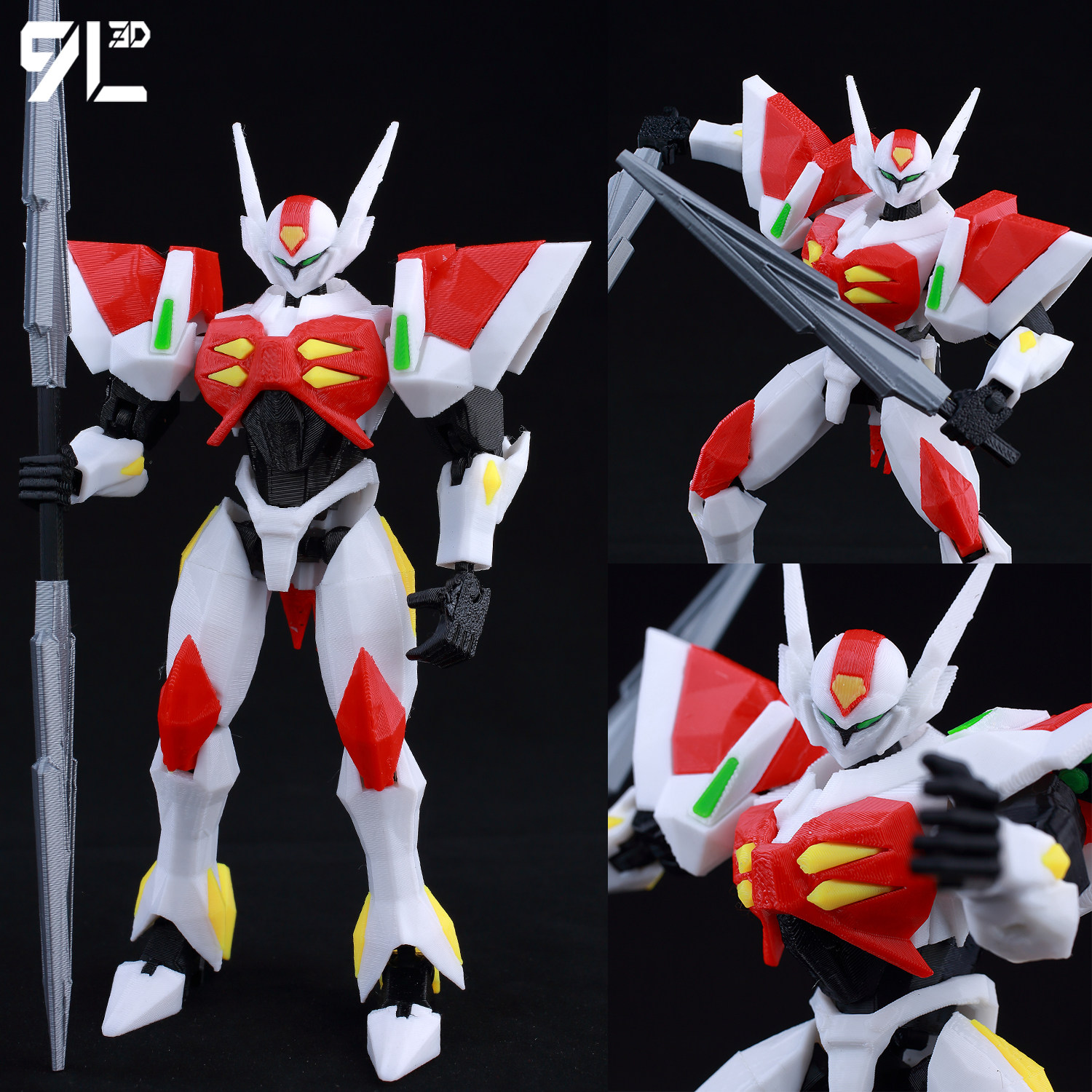 9L3D打印多关节可动Dummy13宇宙骑士人偶titan13动漫生日玩具礼物