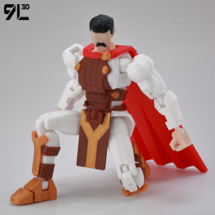 9L3D无敌少侠披甲崔格手办关节可动拼装 Dummy13 成品收藏摆件幸运