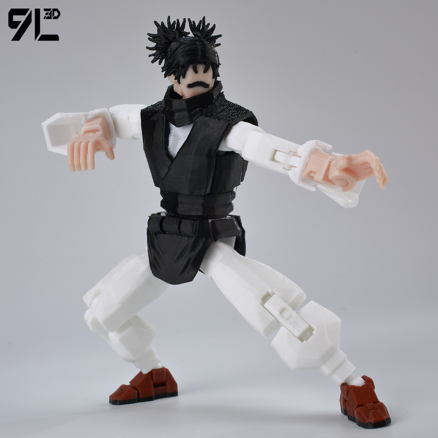 9L3D打印咒术回战帐相多关节可动手办周边车载桌面摆件泰坦幸运13