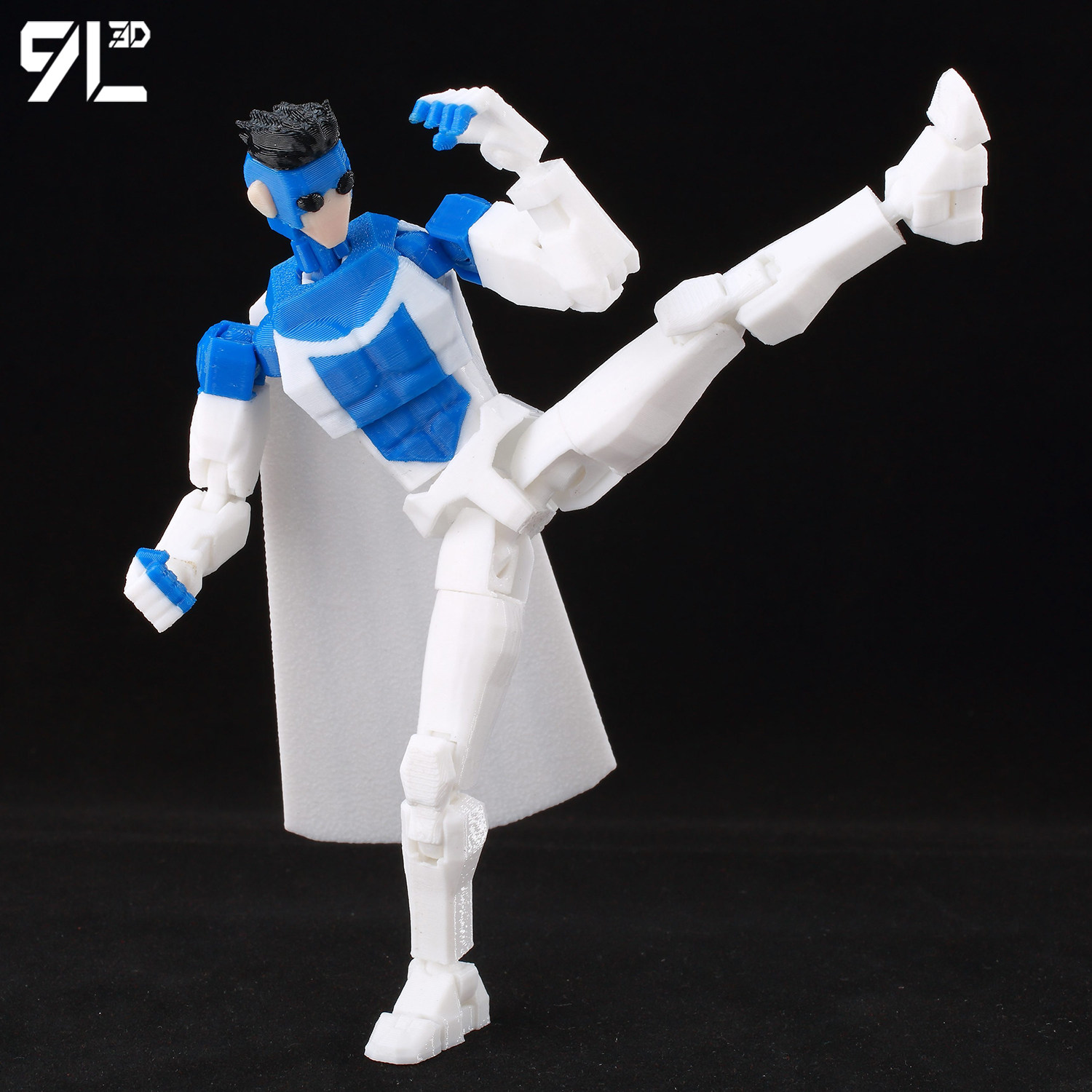 9L3D可动T13无敌少侠动漫周边Dummy13男朋友同学生日礼物摆件手办