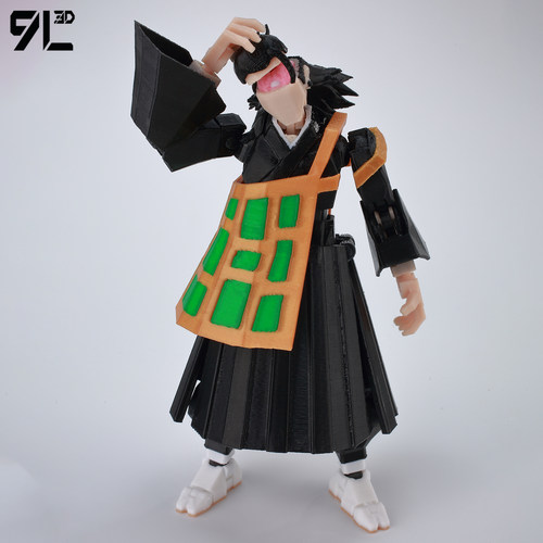 9L3D打印咒术回战羂索夏油杰脑花僧服房间摆件成品手办泰坦幸运13