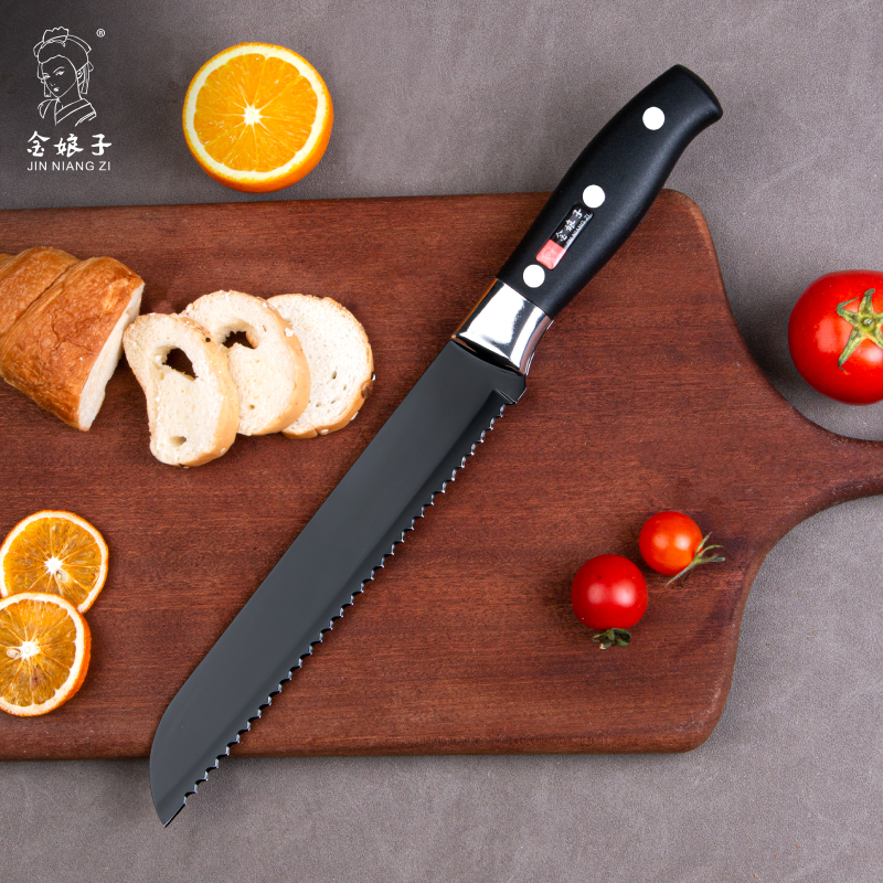 阳江不锈钢面包刀家用厨用糕点切刀商用锋利轻便面包刀