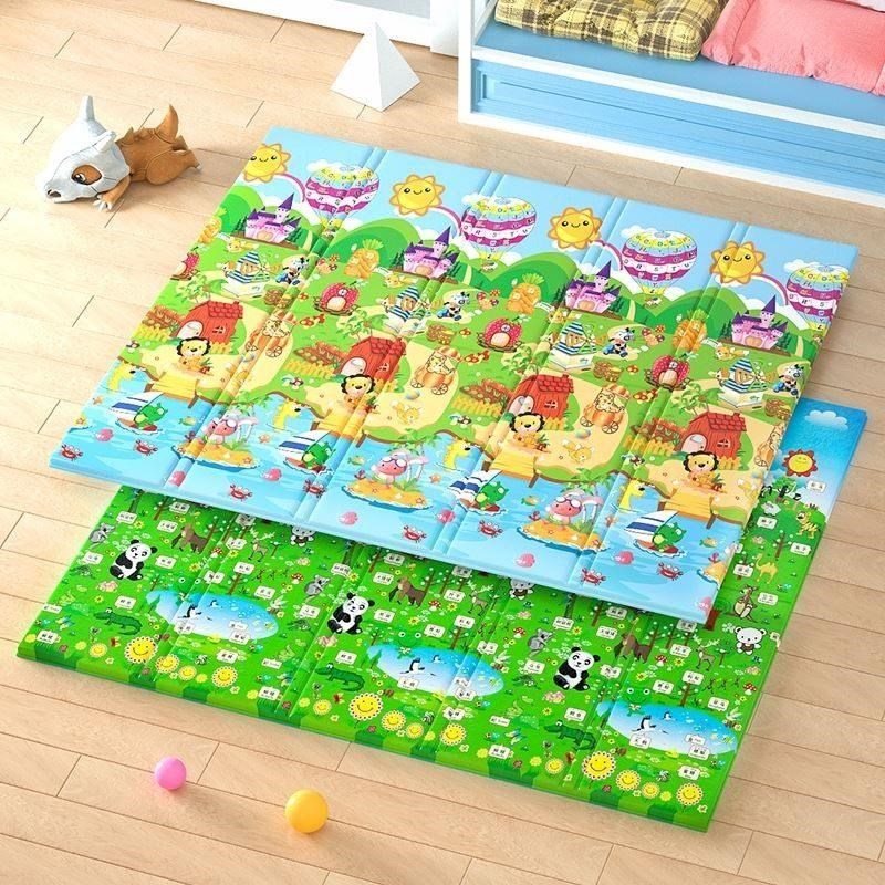 宝宝爬行垫加厚婴儿泡p沫地垫子无味家用整张儿童 可折叠爬爬垫