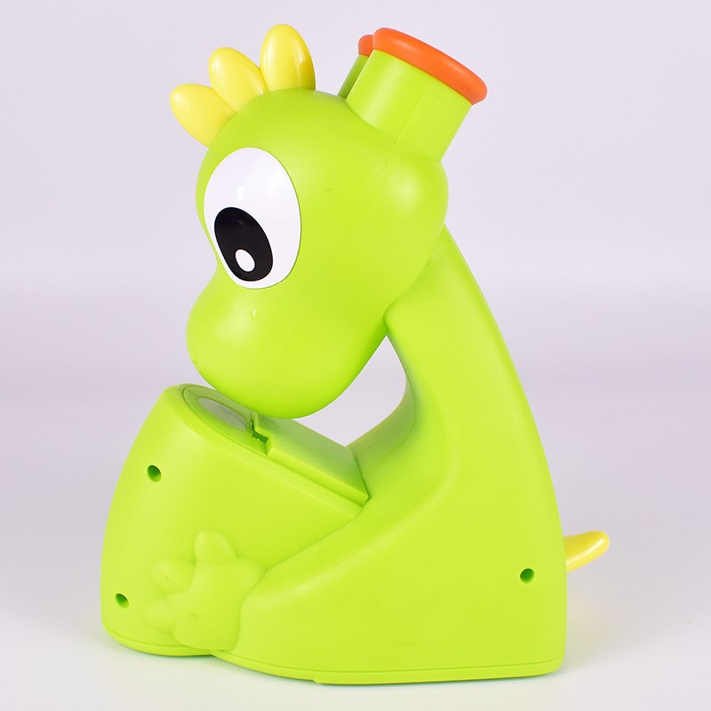 儿童科学实验玩具可爱卡通恐龙显微镜带标本片幼儿园光学科学实验