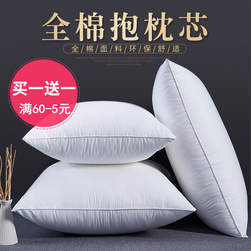 抱枕芯50 45 55 60 65正方形飘窗靠垫芯酒店软装布艺全棉靠枕芯