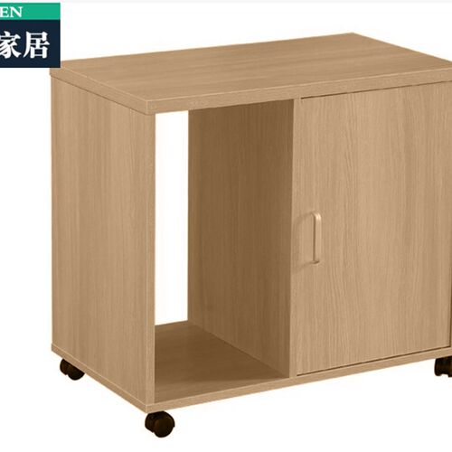 A18办公主机柜茶水柜文件柜打印机柜矮柜收纳可T移动边几加厚定制