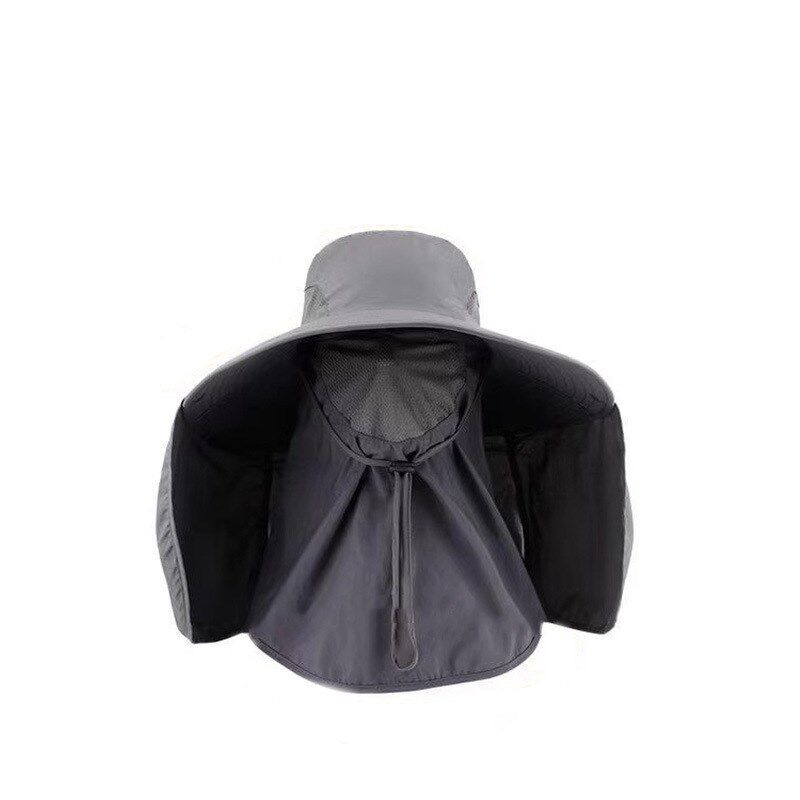 帽子男夏季户外帽防晒大沿遮阳帽钓鱼登山帽情侣太阳帽休闲奔尼帽