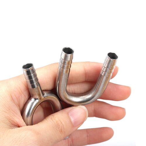 304不锈钢精酿啤酒三通管8mm 扎啤机配件分流管等压装瓶器零配件