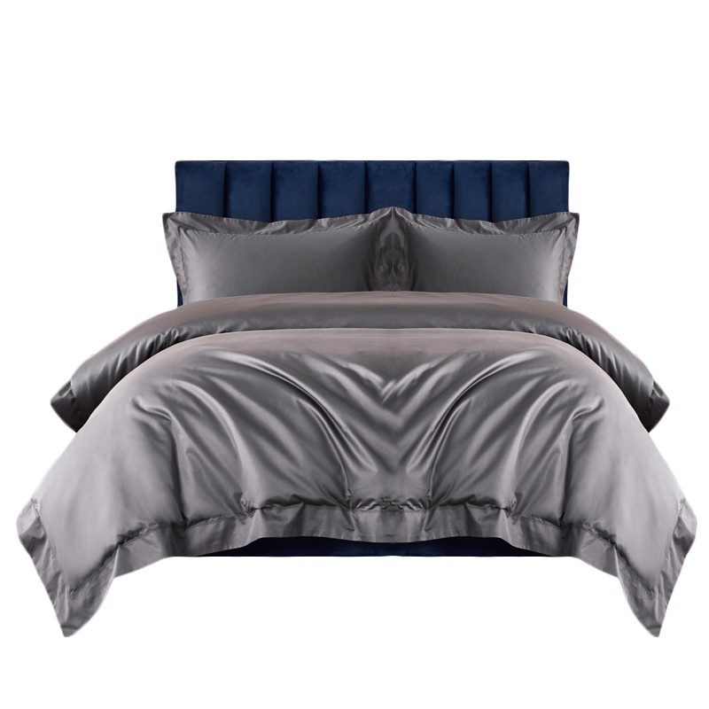 150支四件套欧式裸睡亲肤北欧风全棉奢华被套床单床笠款酒店用品